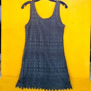 DIVIDED by H&M, Olive Green Lace Mini Dress